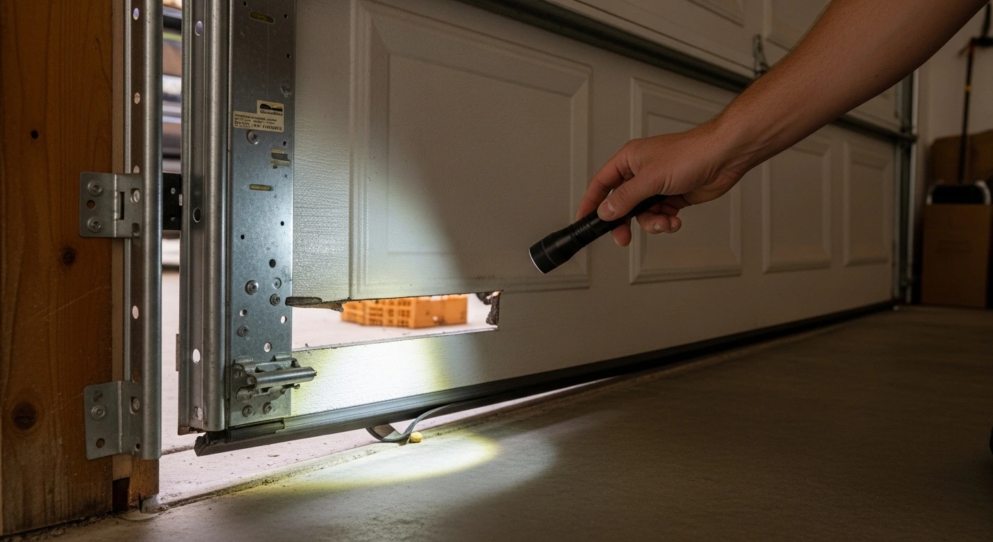 Garage Door Won’t Close All the Way: What’s Really Going On