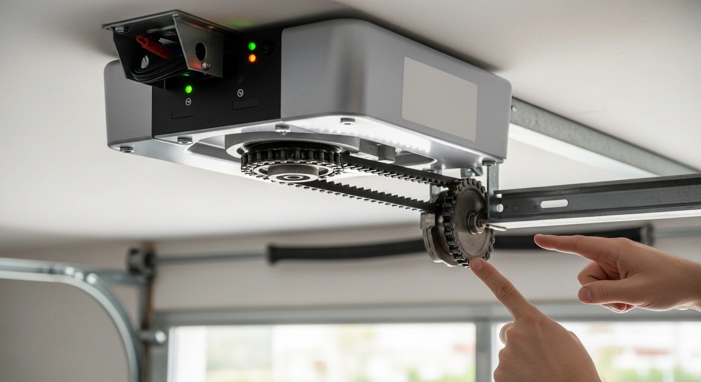 Garage Door Opener Runs, But Door Doesn’t Move