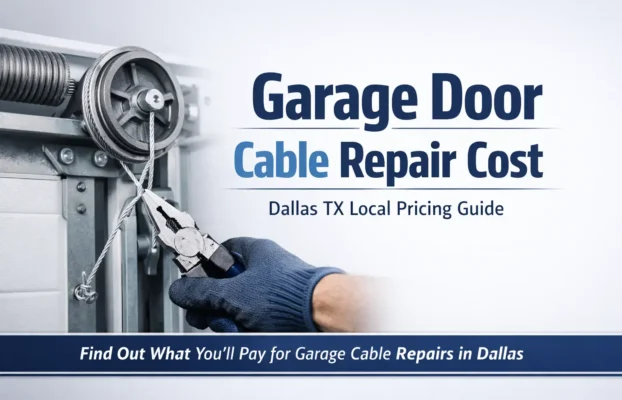 Garage Door Cable Repair Cost Dallas TX: Honest Pricing From a Local Expert