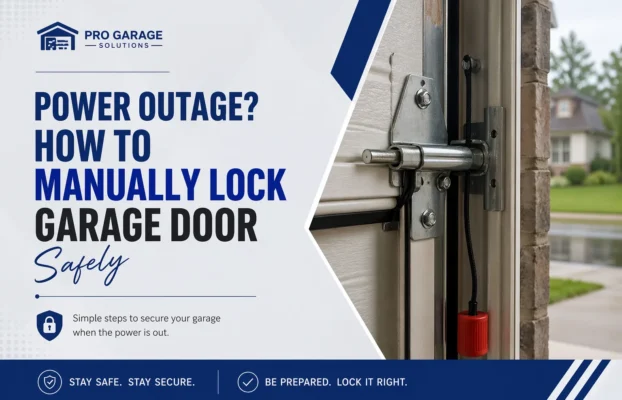 Power Outage? Here’s Exactly How to Manually Lock Your Garage Door Safely