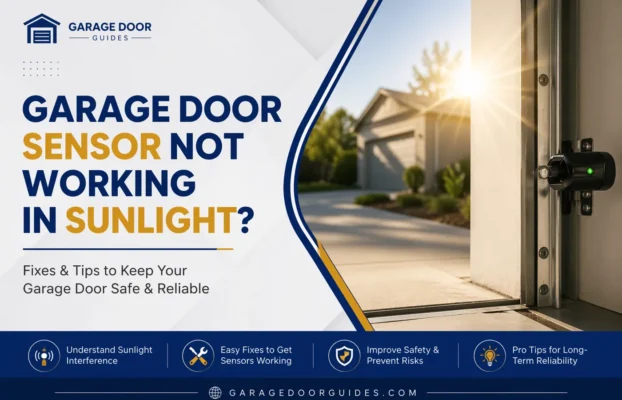 Garage Door Sensor Not Working in Sunlight? Here’s What It Means and How to Fix It Safely