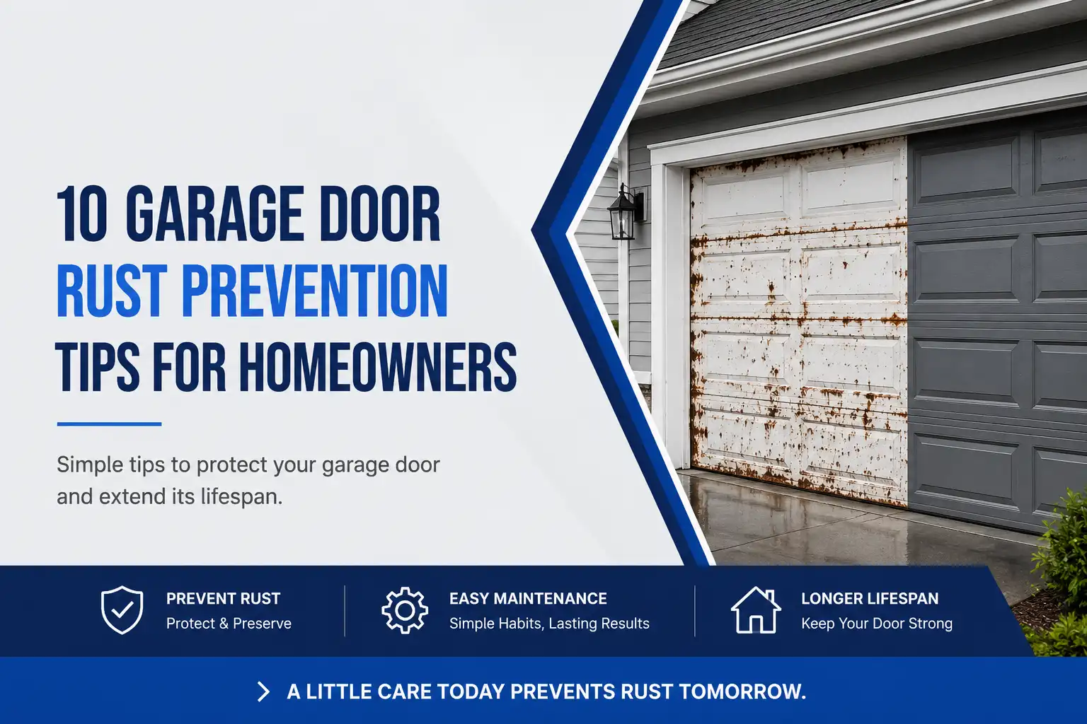 10 Garage Door Rust Prevention Tips Every Homeowner Should Know
