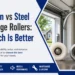 Nylon vs Steel Garage Rollers