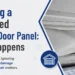 Damaged Garage Door Panel