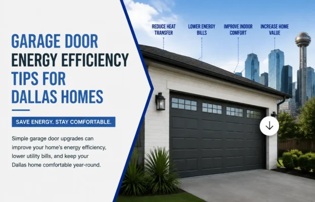 Garage Door Energy Efficiency Tips That Can Lower Utility Bills in Dallas